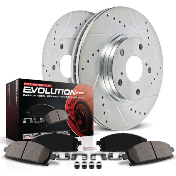 Power Stop 09-14 Acura TSX Rear Red Calipers w/Brackets - Pair